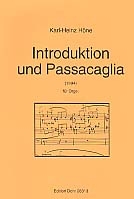 Introduktion und Passacaglia fr Orgel
