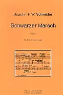 SCHWARZER MARSCH FUER 3 SCHLAGZEUGER PARTITUR UND STIMMEN