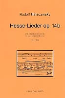 Hesse-Lieder op.14b und 2 Lieder op.14a fr Gesang und Klavier