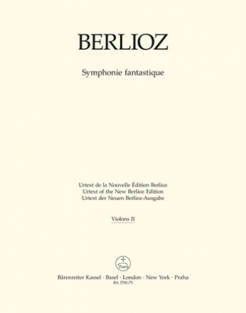 Symphonie fantastique fr Orchester Violine 2