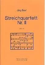 Streichquartett Nr.2  Partitur und Stimmen