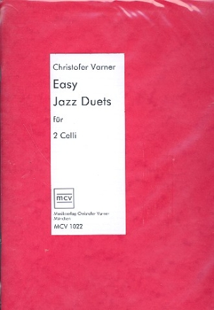 Easy Jazz Duets fr 2 Violoncelli