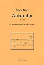 Anixantar fr Baklarinette und Marimbaphon Spielpartitur