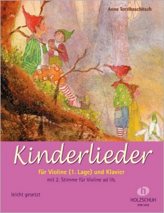 Kinderlieder fr 1-2 Violinen (leicht) und Klavier