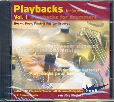 Playbacks fr Drummer vol.1  Rock - Pop - Funk  - Fusion CD