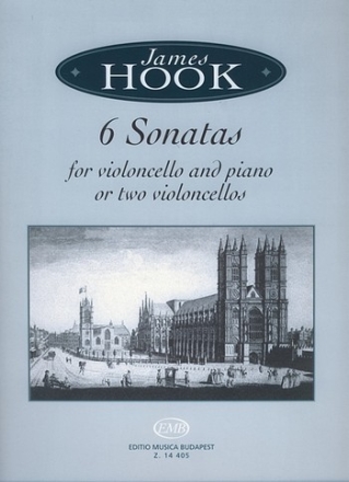 6 sonatas for violoncello and piano (2 cellos)