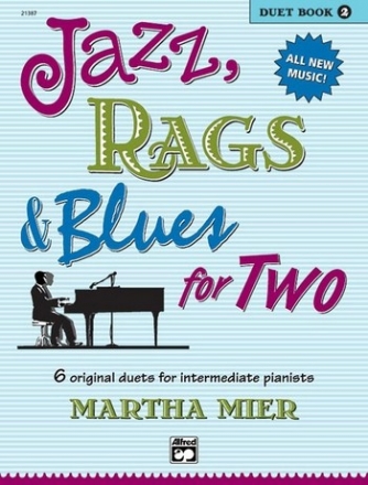 Jazz Rags and Blues for two - Duet Book vol.2 for piano 4 hands
