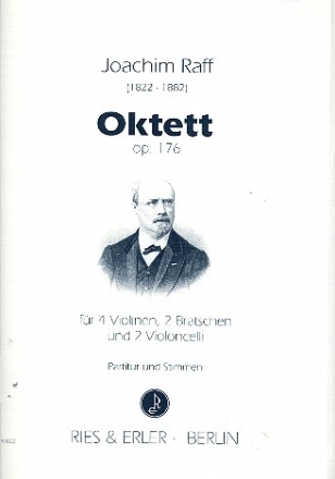 Oktett op.176 fr 4 Violinen, 2 Violen und 2 Violoncelli Partitur und Stimmen