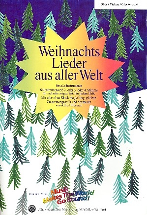 Weihnachtslieder aus aller Welt fr flexibles Ensemble Oboe/Violine/Glockenspiel