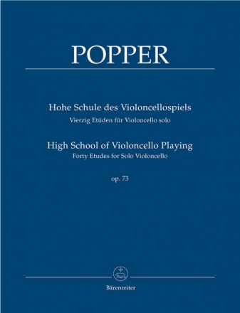 Hohe Schule des Violoncellospiels op.73 - 40 Etden fr Violoncello