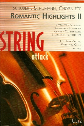 String Attack for string quartet score and parts