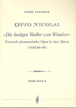 Die lustigen Weiber von Windsor  Studienpartitur