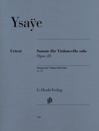 Sonate op.28 fr Violoncello solo