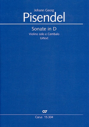 Sonate D-Dur fr Violine und Cembalo (Violoncello ad lib)