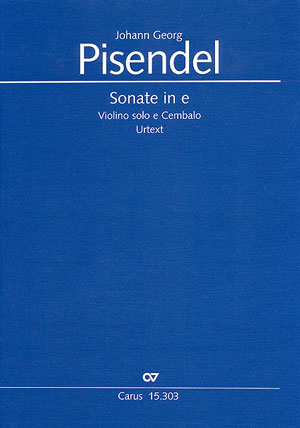 Sonate e-Moll  fr Violine und Cembalo (Violoncello ad lib)
