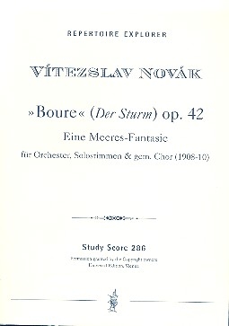 Boure op.42 fr Soli, Chor und Orchester Studienpartitur