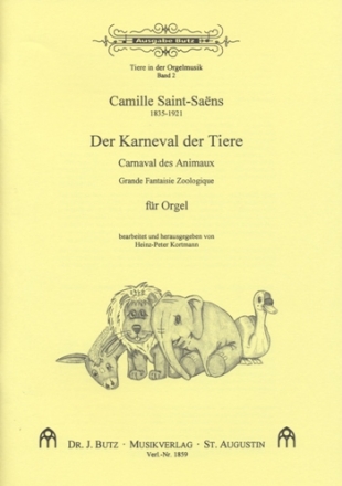 Der Karneval der Tiere fr Orgel