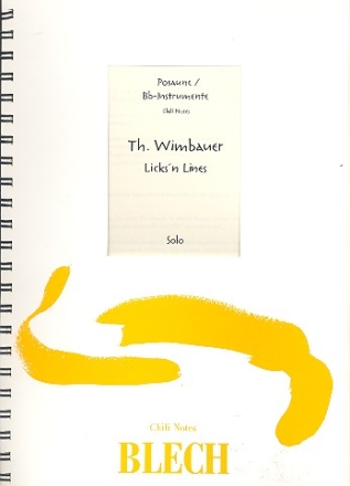 Licks'n Lines (+CD) fr Posaune (Ba- und Violinschlssel)
