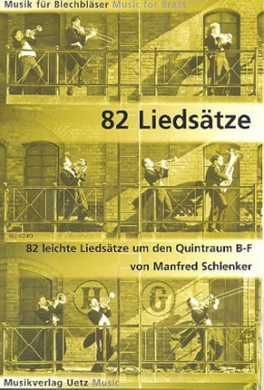 82 Liedstze um den Quintraum C-G fr Posaunenchor (C-Instrumente) Spielpartitur in C