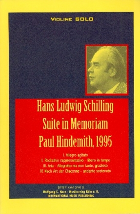 Suite in memoriam Paul Hindemith für Violine solo