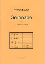 Serenade fr 2 Trompeten, Horn in F, Posaune und Tuba Partitur und Stimmen