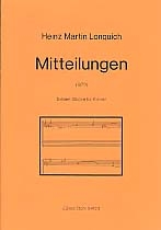 Mitteilungen 7 Stcke fr Klavier