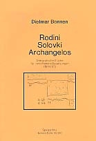 Rodini Solovki Archangelos 3 grafische Stcke fr verschiedene Besetzungen Spielpartitur