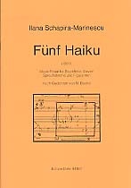 5 Haiku Musik-Ritual Fassung fr Klavier
