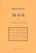 St in G fr Altsaxophon, Violoncello,Kb, Klav, Schlagz und Git Partitur und Stimmen