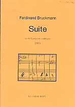 Suite fr Altsaxophon und Klavier Neuausgabe 2008