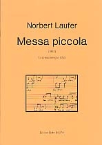 Messa piccola fr gem Chor (SAM) a cappella Partitur