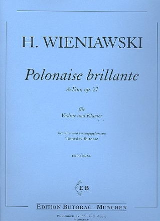 Polonaise brillante A-Dur op.21 fr Violine und Klavier