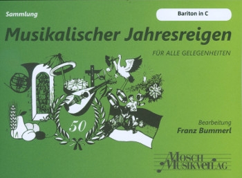 Musikalischer Jahresreigen fr Blasorchester Bariton in C