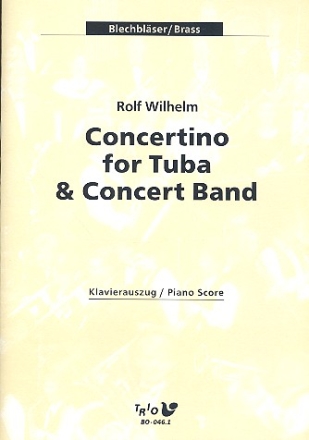 Concertino for tuba and concert band für Tuba und Klavier