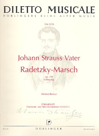 Radetzky-Marsch op.228 fr Orchester Stimmen