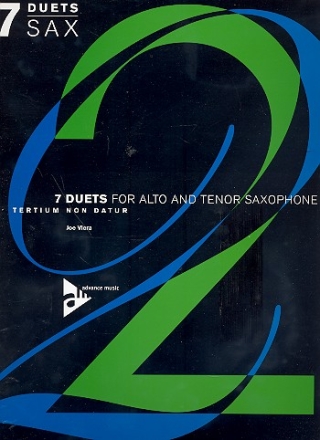 Tertium non Datur 7 duets for 2 saxophones (AT) score