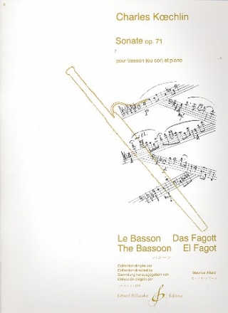 Sonate op.71 pour basson (cor) et piano
