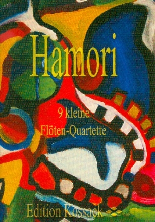 9 kleine Fltenquartette fr 4 Flten Partitur und Stimmen