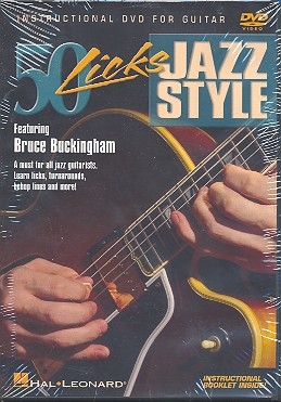 50 Licks Jazz Style DVD-Video