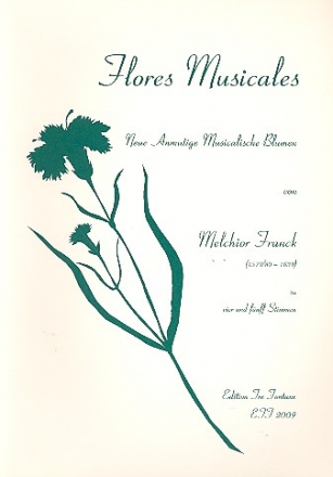 Flores musicales für 4 und 5 Instrumente Partitur