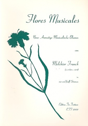 Flores musicales fr 4 und 5 Instrumente Partitur