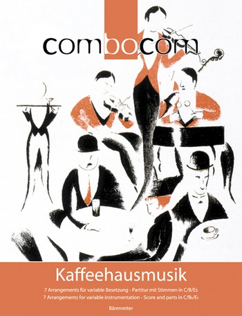Kaffeehausmusik fr variables Ensemble Partitur und Stimmen