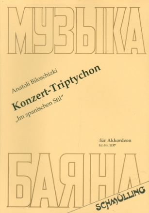 Konzert-Triptychon im spanischen Stil fr Akkordeon