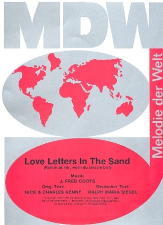 Love Letters in the Sand: Einzelausgabe (dt)