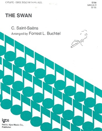 The Swan for flute (oboe) and piano