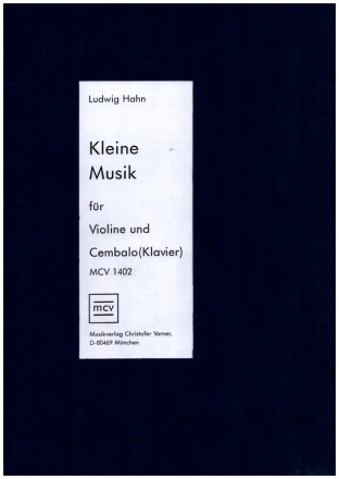 Kleine Musik fr Violine und Cembalo (Klavier)
