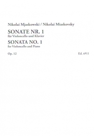 Sonate Nr.1 op.12 fr Violoncello und Klavier
