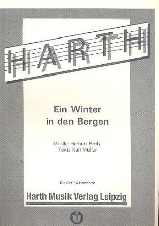 Ein Winter in den Bergen fr Akkordeon