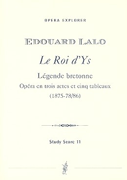 Le Roi d'Ys Lgende bretonne Studienpartitur