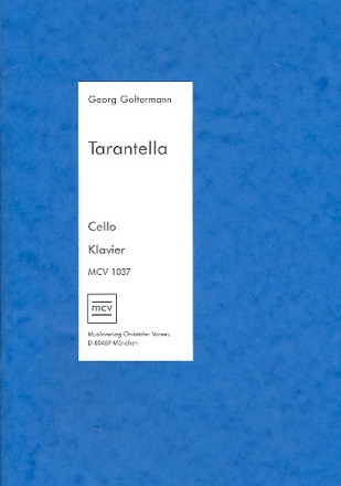 Tarantella op.60,2 fr Violoncello und Klavier